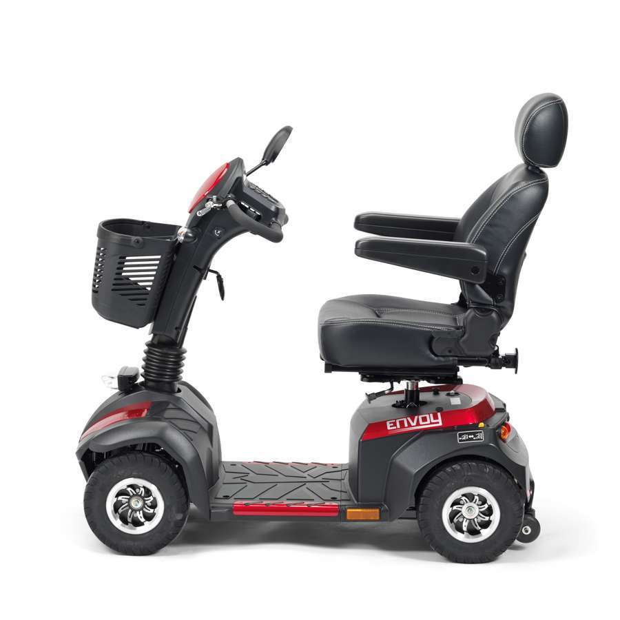Drive Envoy 8mph Mobility Scooter (Red) - Humber Mobility Centre