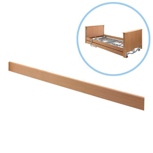 Wooden 2 Bar Side Rail in Beech - Humber Mobility Centre