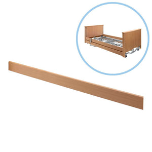 Wooden 2 Bar Side Rail in Beech - Humber Mobility Centre