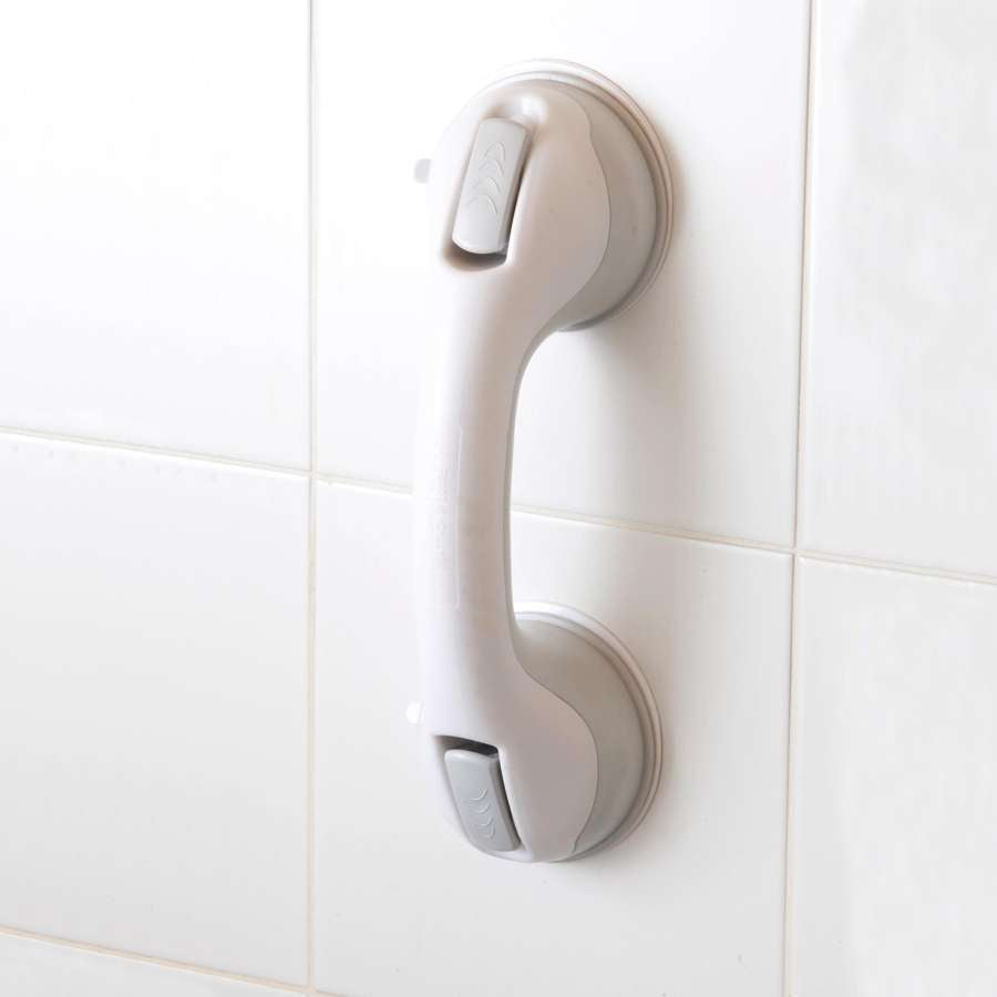 Grey Suction Cup Grab Bar - Humber Mobility Centre