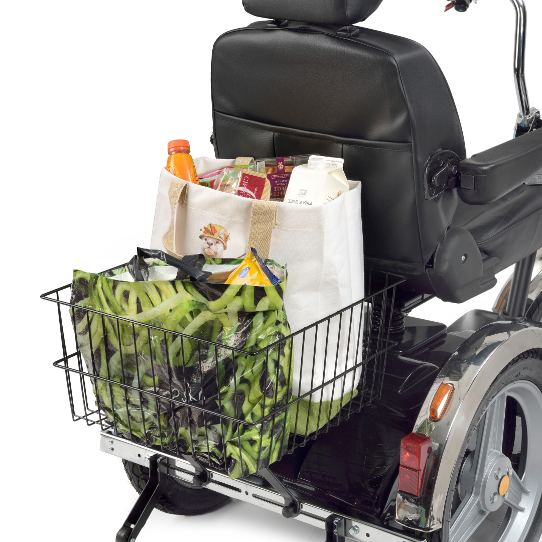 TGA Black Supersport Trike All Terrain Electric Mobility Scooter 8mph - Humber Mobility Centre