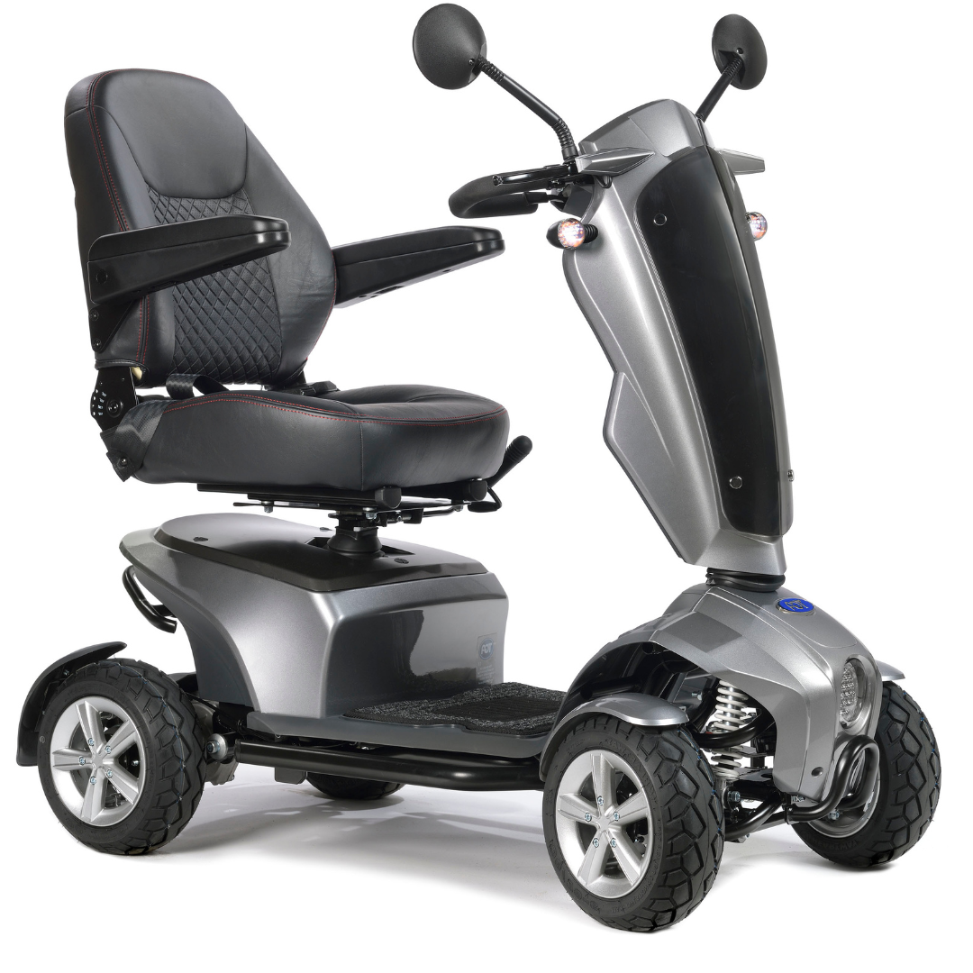 TGA Vita Lite Mid Size Red Electric Mobility Scooter 6mph - Humber Mobility Centre