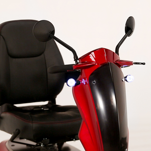TGA Vita Lite Mid Size Red Electric Mobility Scooter 6mph - Humber Mobility Centre