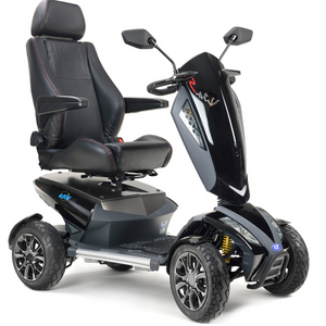 TGA Vita S Black All Terrain Off Road 8mph Electric Mobility Scooter - Humber Mobility Centre