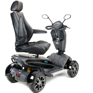 TGA Vita S Black All Terrain Off Road 8mph Electric Mobility Scooter - Humber Mobility Centre