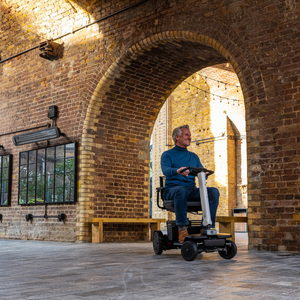 TGA Whill R 4 Wheel Lightweight Electric Mobility Scooter 4mph - Humber Mobility Centre