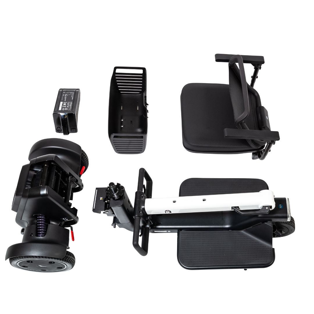 TGA Whill R 4 Wheel Lightweight Electric Mobility Scooter 4mph - Humber Mobility Centre