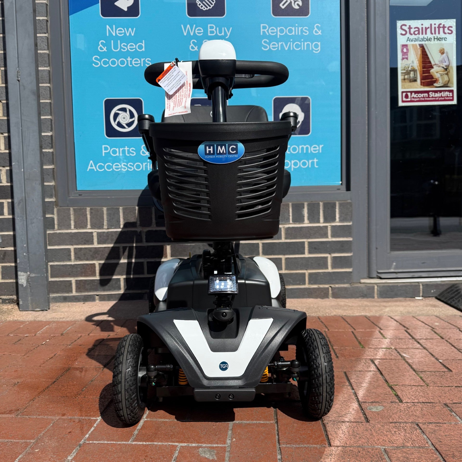 TGA Zest Lightweight Electric Mobility Scooter 4mph - Humber Mobility Centre