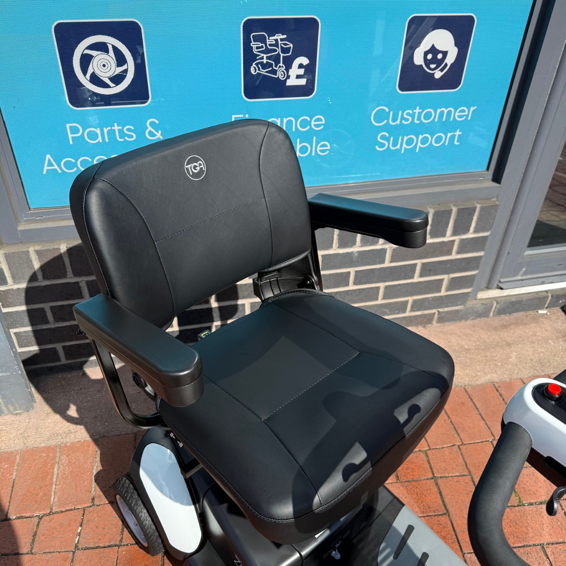 TGA Zest Lightweight Electric Mobility Scooter 4mph - Humber Mobility Centre