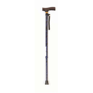 T Handle Cane (Cyclone Blue) - Humber Mobility Centre
