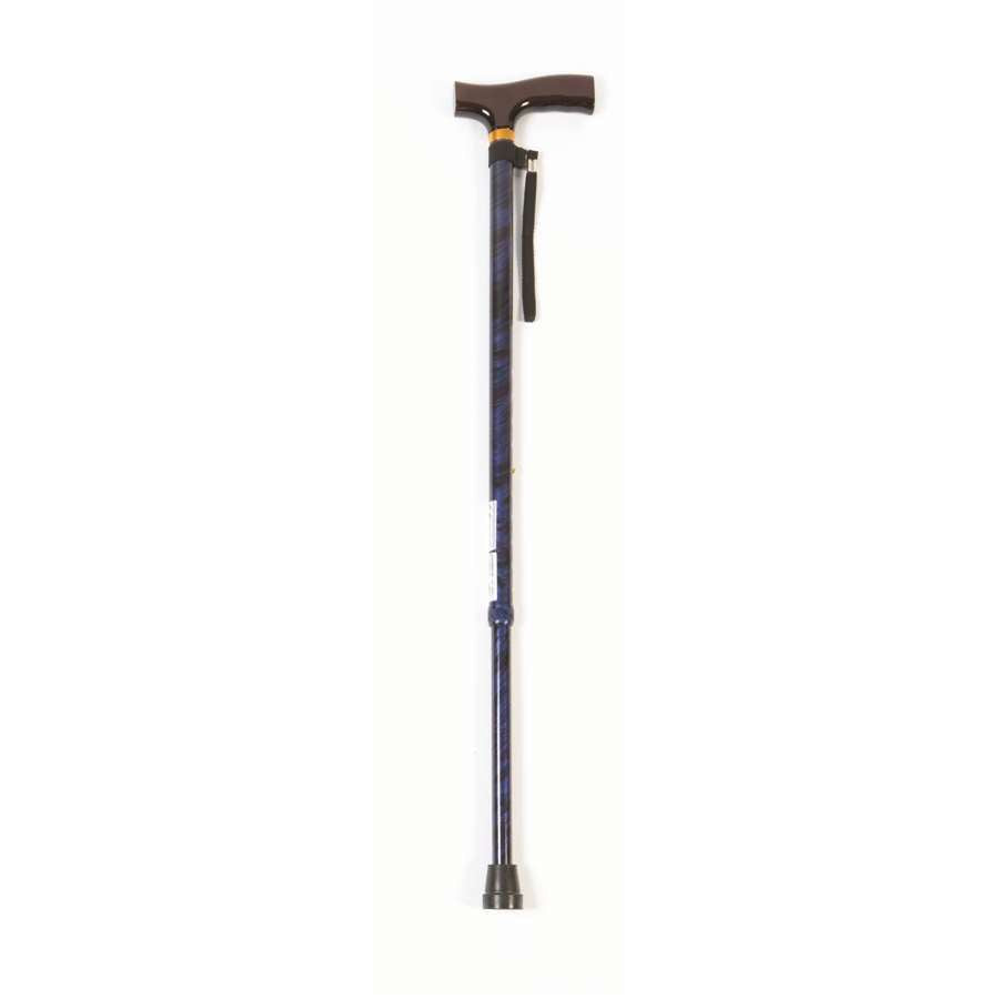T Handle Cane (Cyclone Blue) - Humber Mobility Centre