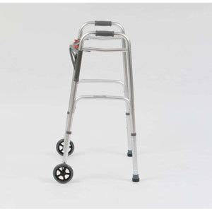 Folding Walking Frame With Wheels - Humber Mobility Centre