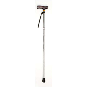 Folding Cane with Strap (Stained Glass) - Humber Mobility Centre