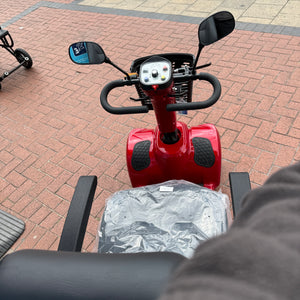 HMC 8 Series Midi 850M Red Electric Mobility Scooter 8mph - Humber Mobility Centre