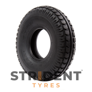 Pneumatic Black Tyre 330 x 100 (4.00-5) - Humber Mobility Centre