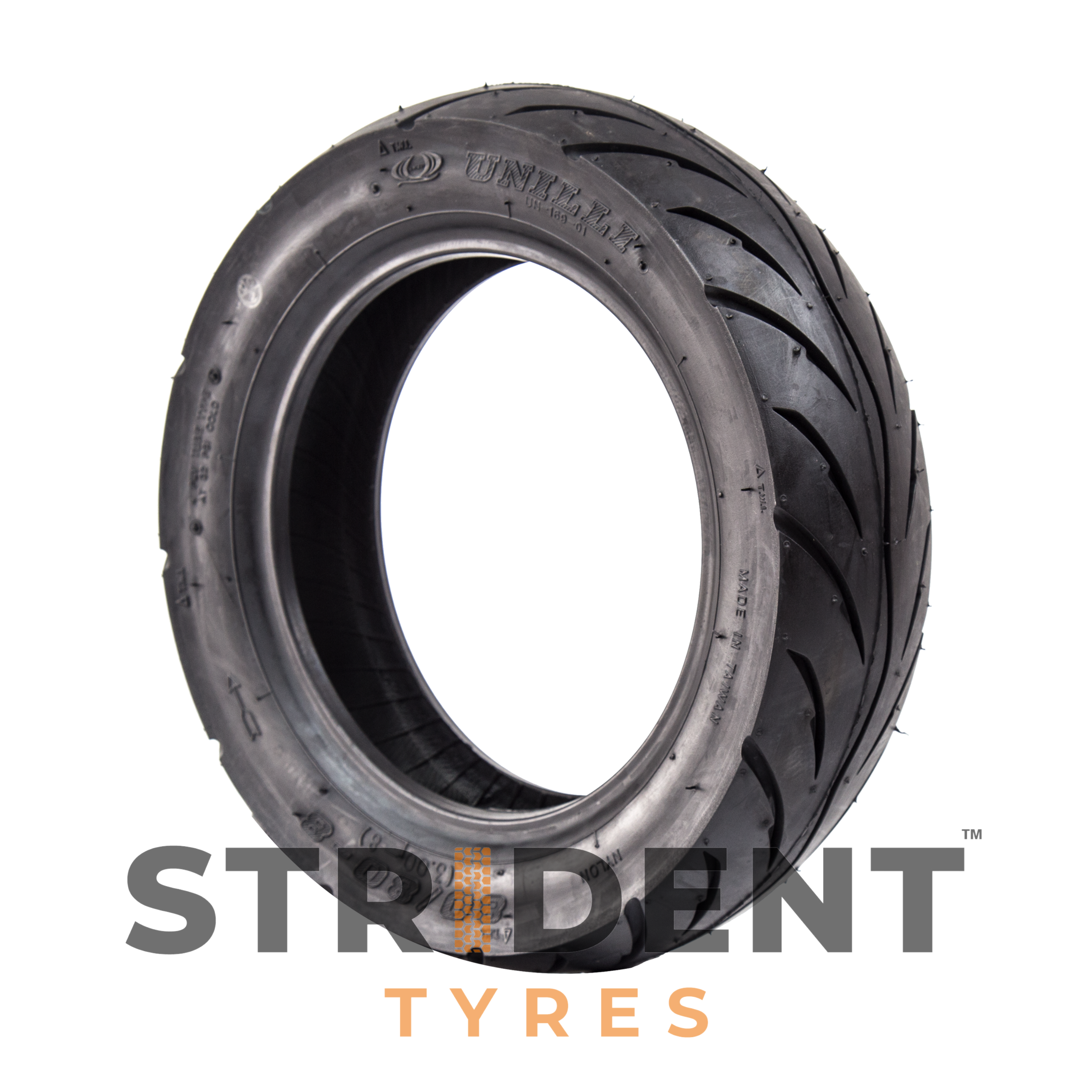 Pneumatic Black Tyre 80/80-8 - Humber Mobility Centre