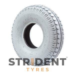Pneumatic Grey Tyre 330 X 100 (4.00-5) - Humber Mobility Centre