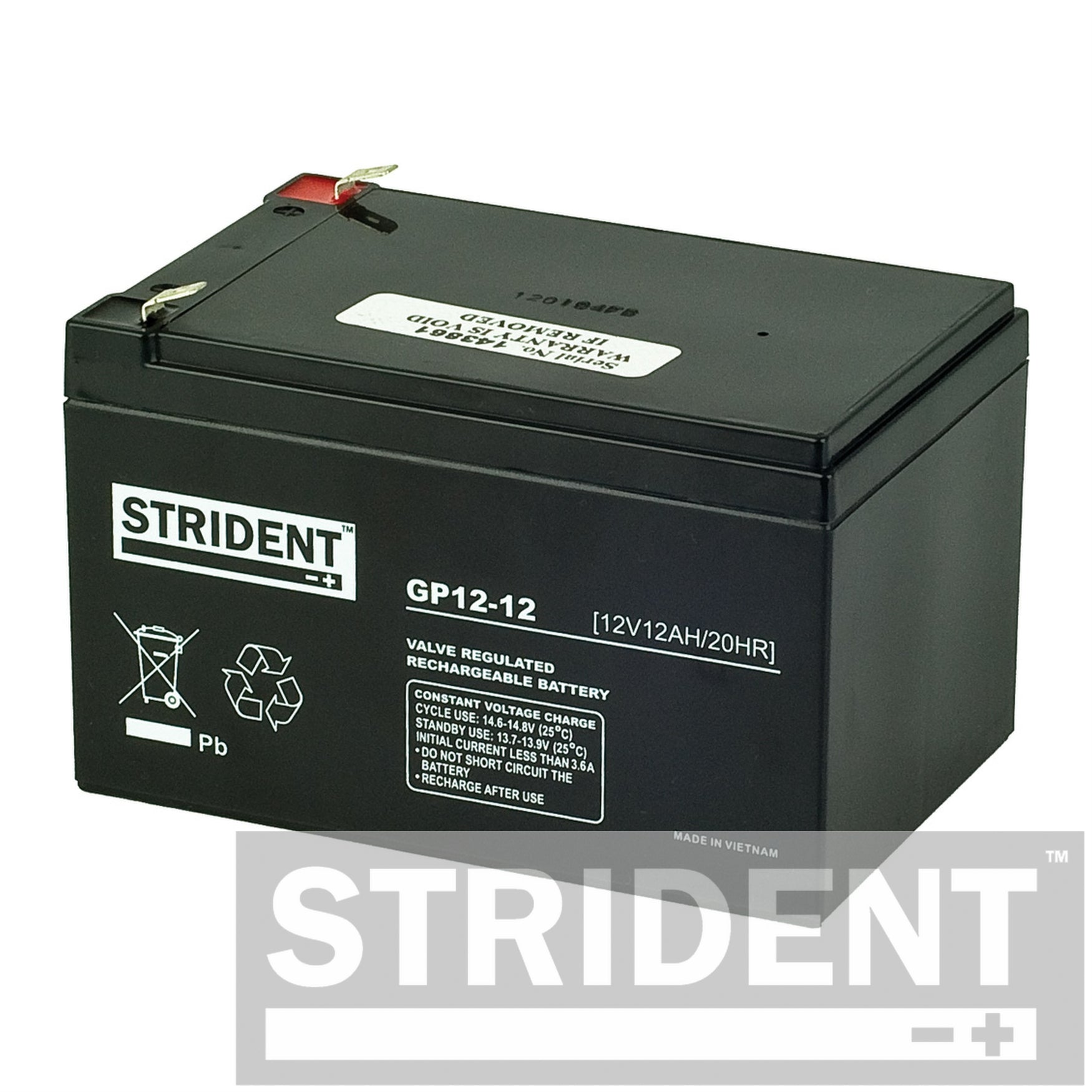 AGM - Battery - 12v - 12Ah - Humber Mobility Centre