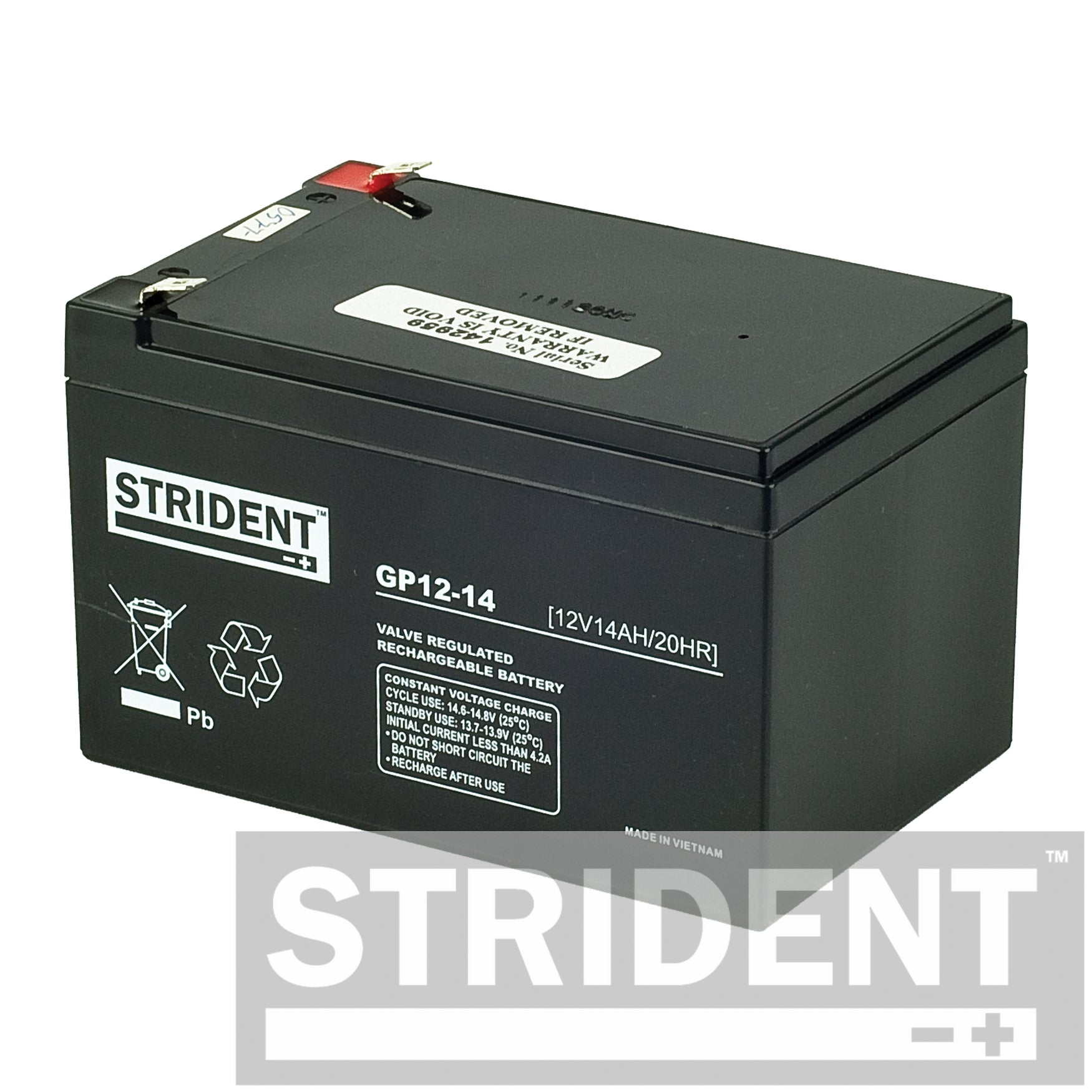 AGM - Battery - 12v - 14Ah - Humber Mobility Centre