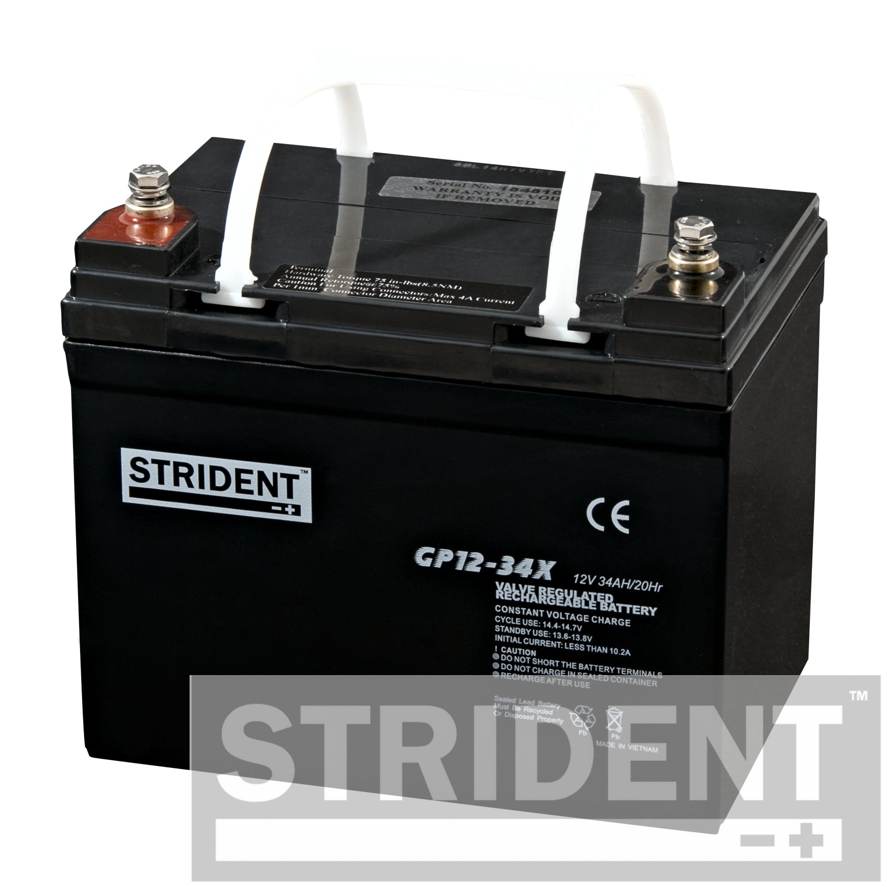 AGM - Battery - 12v - 34Ah - Humber Mobility Centre