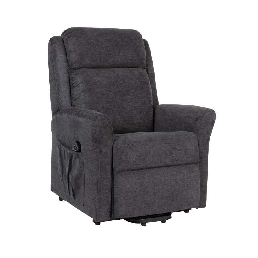 Maryville Dual Motor Riser Recliner in Graphite Grey