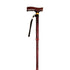 Folding Cane with Strap (Red Crackle)