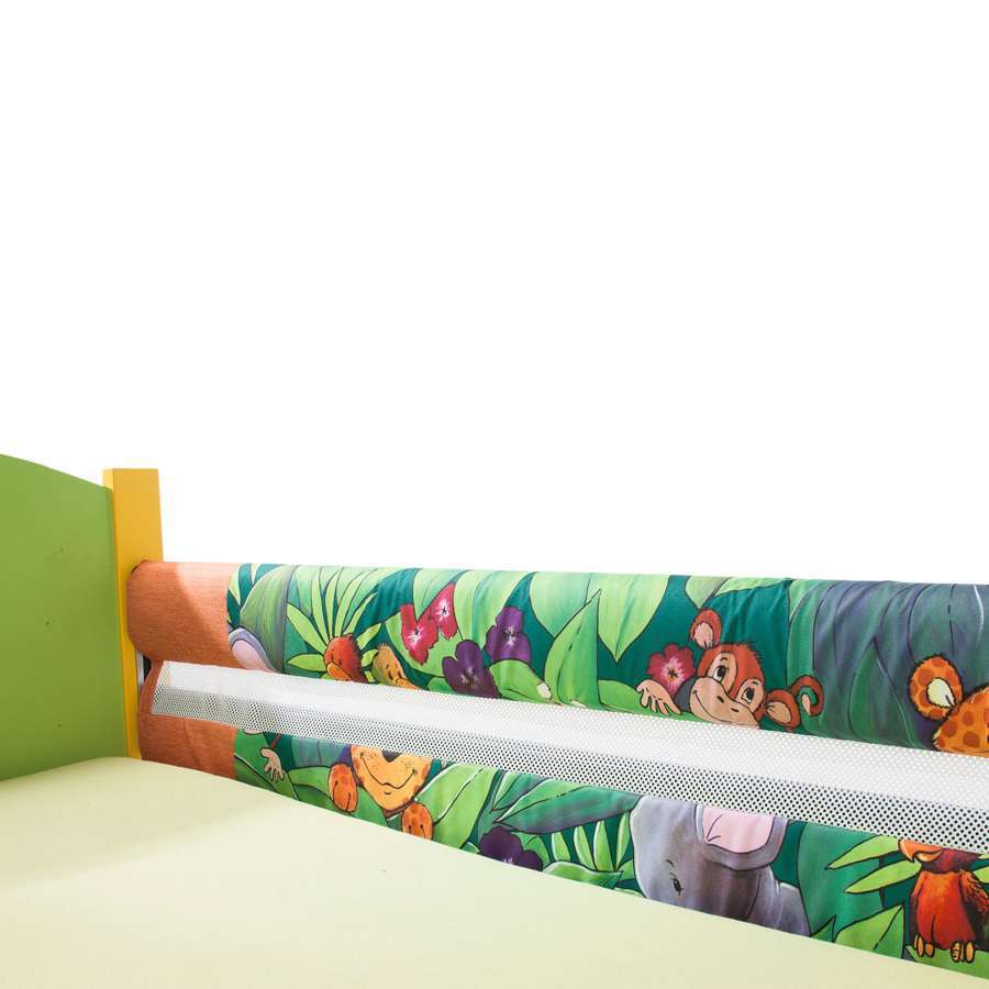 Side Rail Mesh Cradle Joined Pads  - Jungle Print