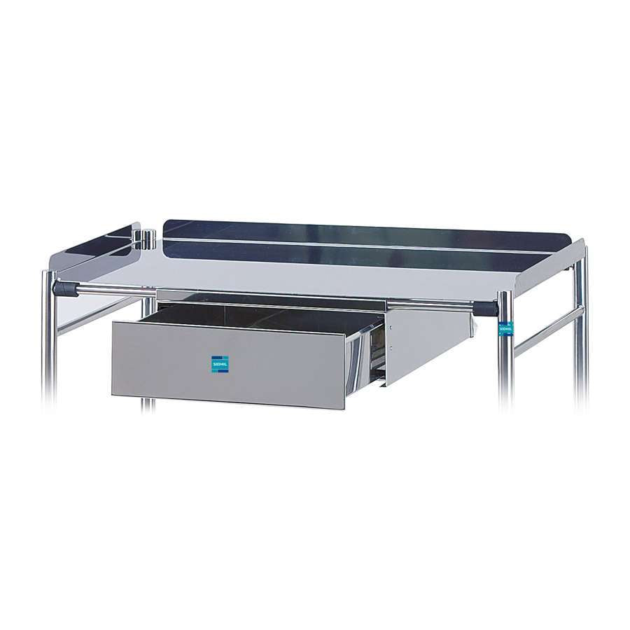 Stainless Steel Drawer Unit - Humber Mobility Centre