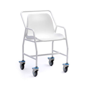 Hallaton Mobile Shower Chair - Fixed Height, 4 Brakes - Humber Mobility Centre