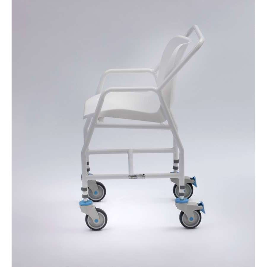 Tilton Mobile Adj. Height Shower Chair with 4 Brakes