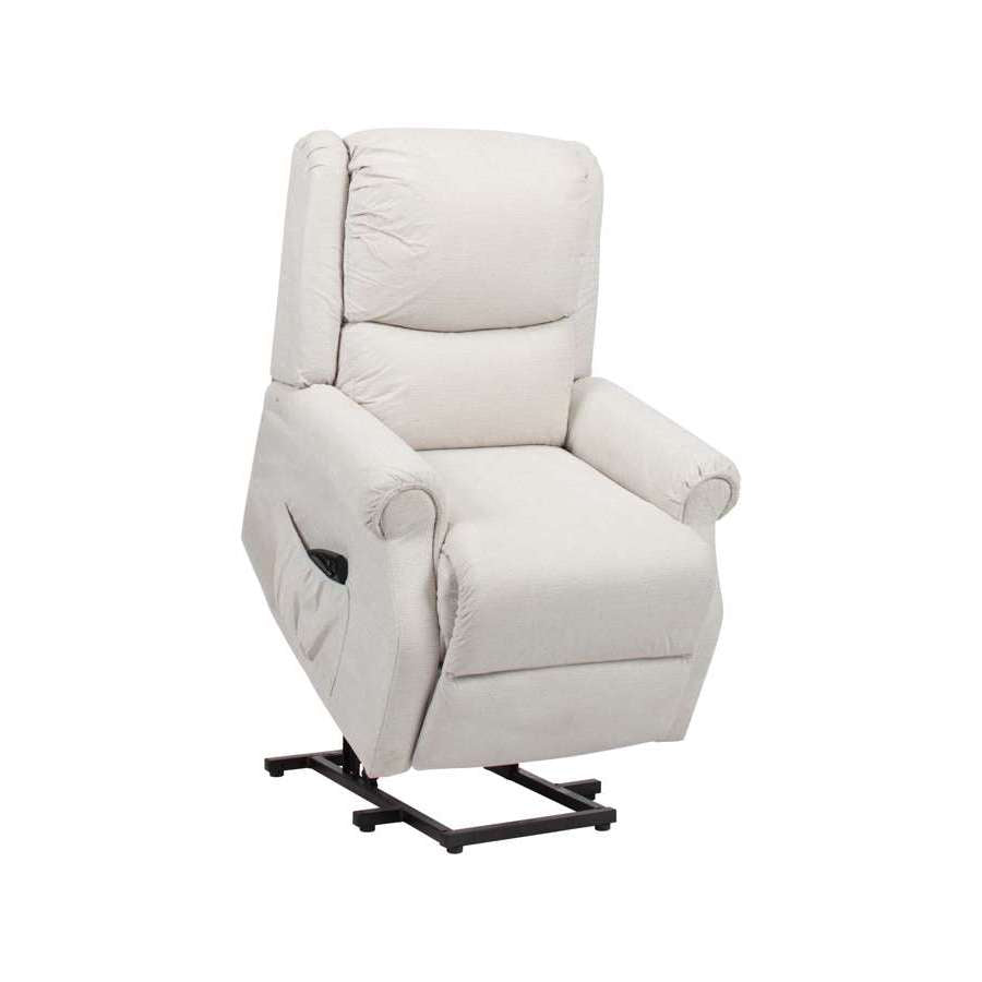 Nashville Single Motor Riser Recliner (Pearl)