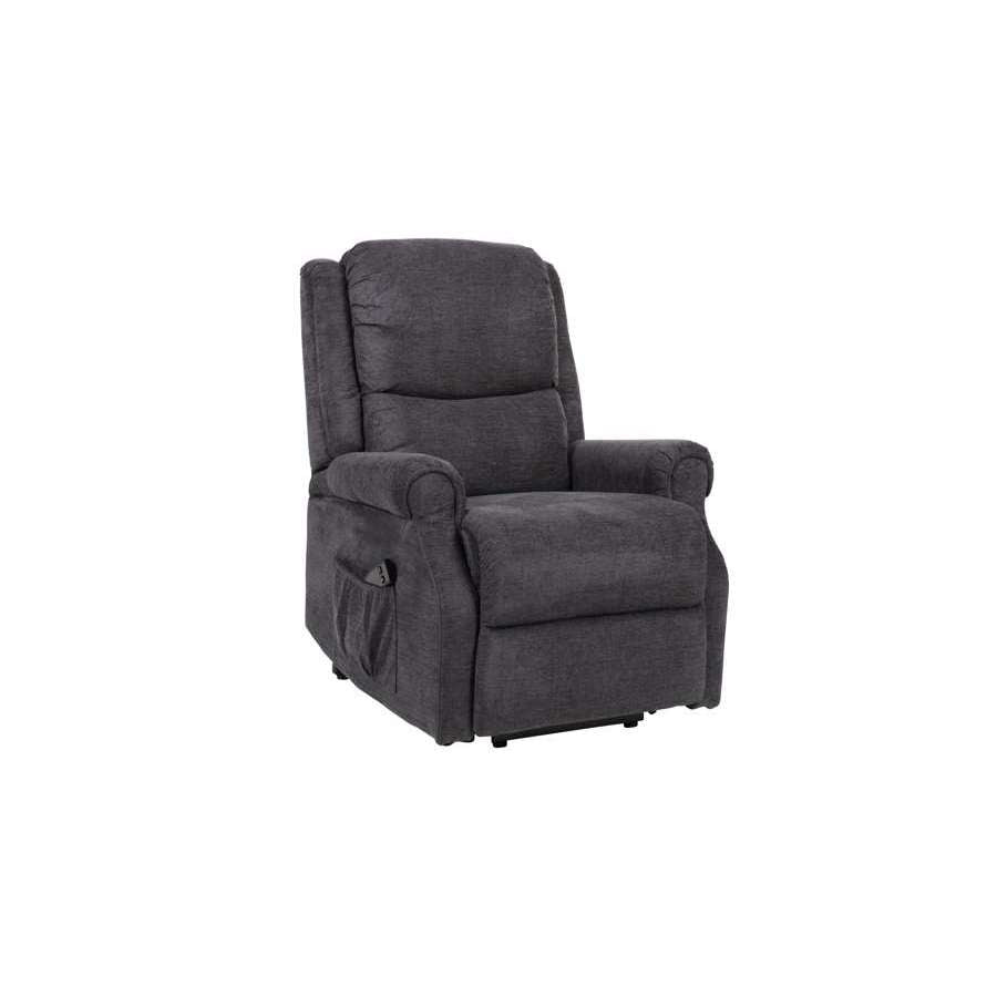 Nashville Single Motor Rise Recliner (Graphite Grey)