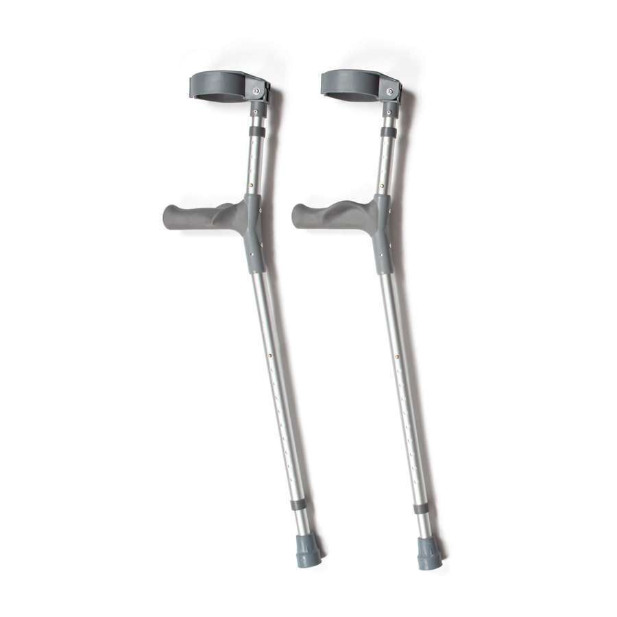 Elbow Crutches with Anatomic Grip