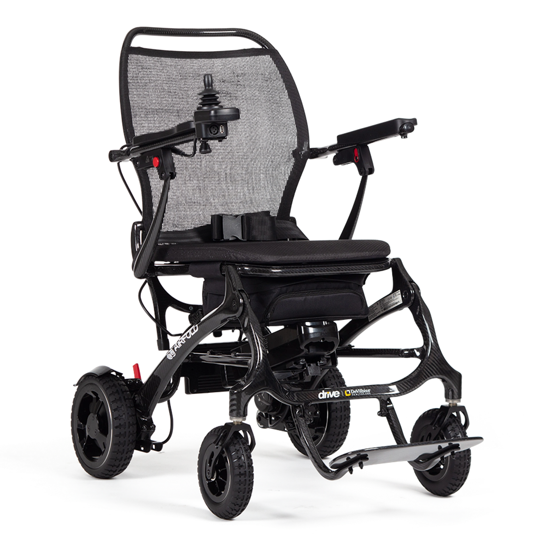 Drive AirFold Mobility Powerchair Carbon Fibre - Humber Mobility Centre