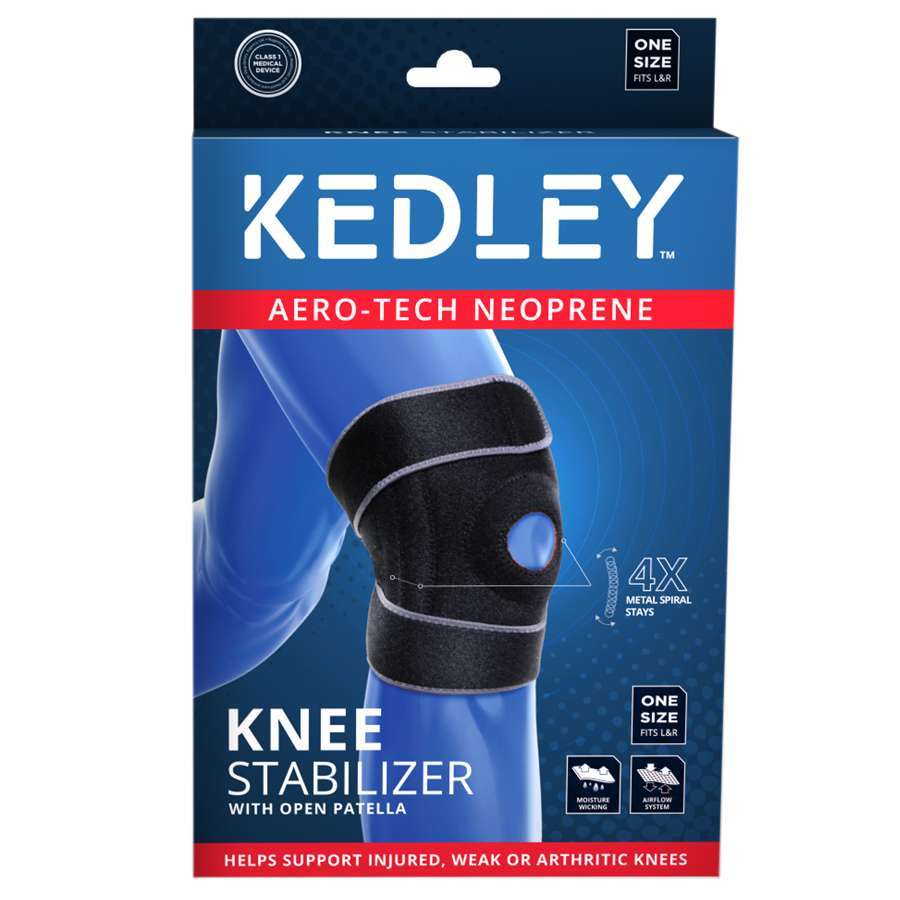 Knee Support With Stabilizer - Universal (fits up to 60cm)