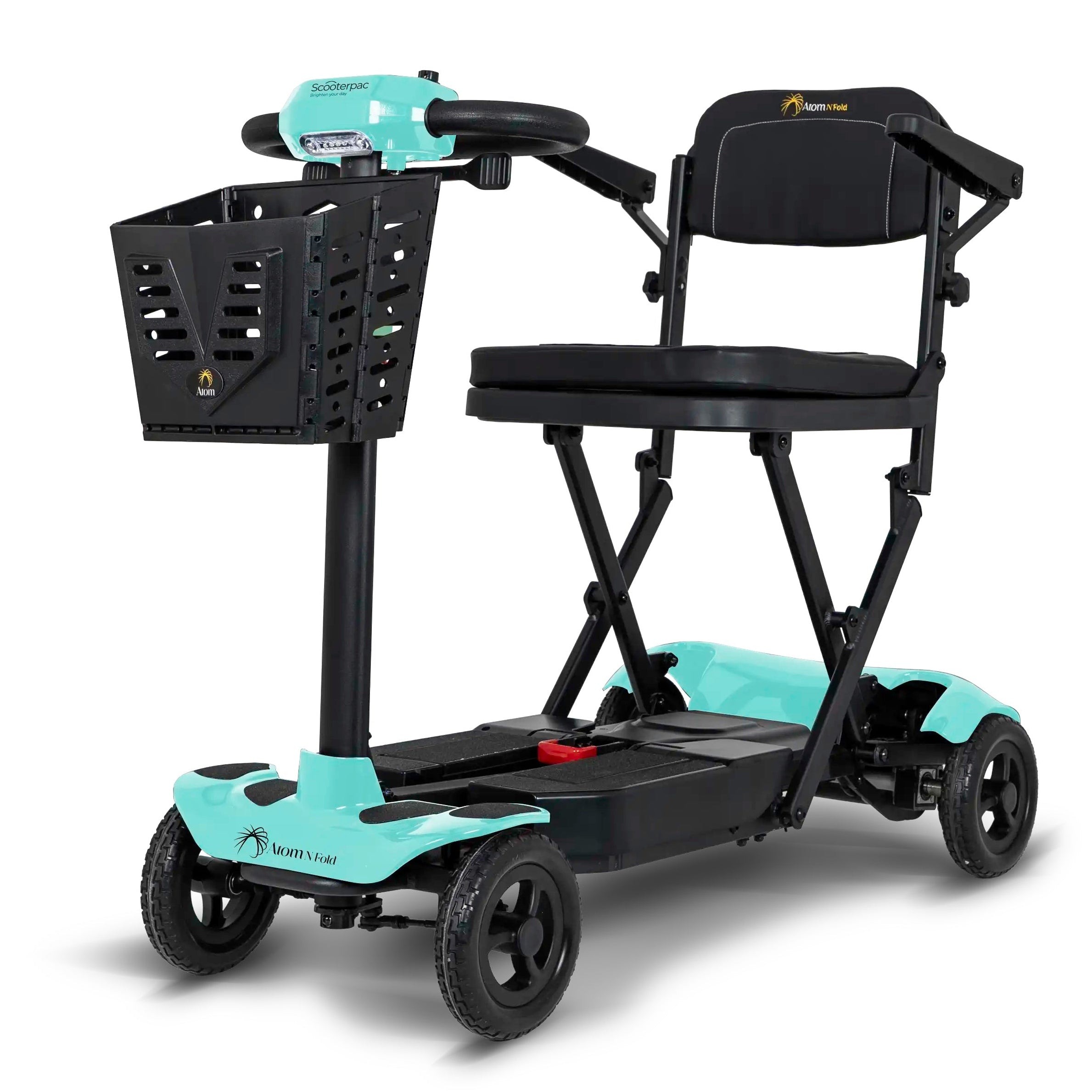 Scooterpac Atom N Fold Lightweight Folding Mobility Scooter - Humber Mobility Centre