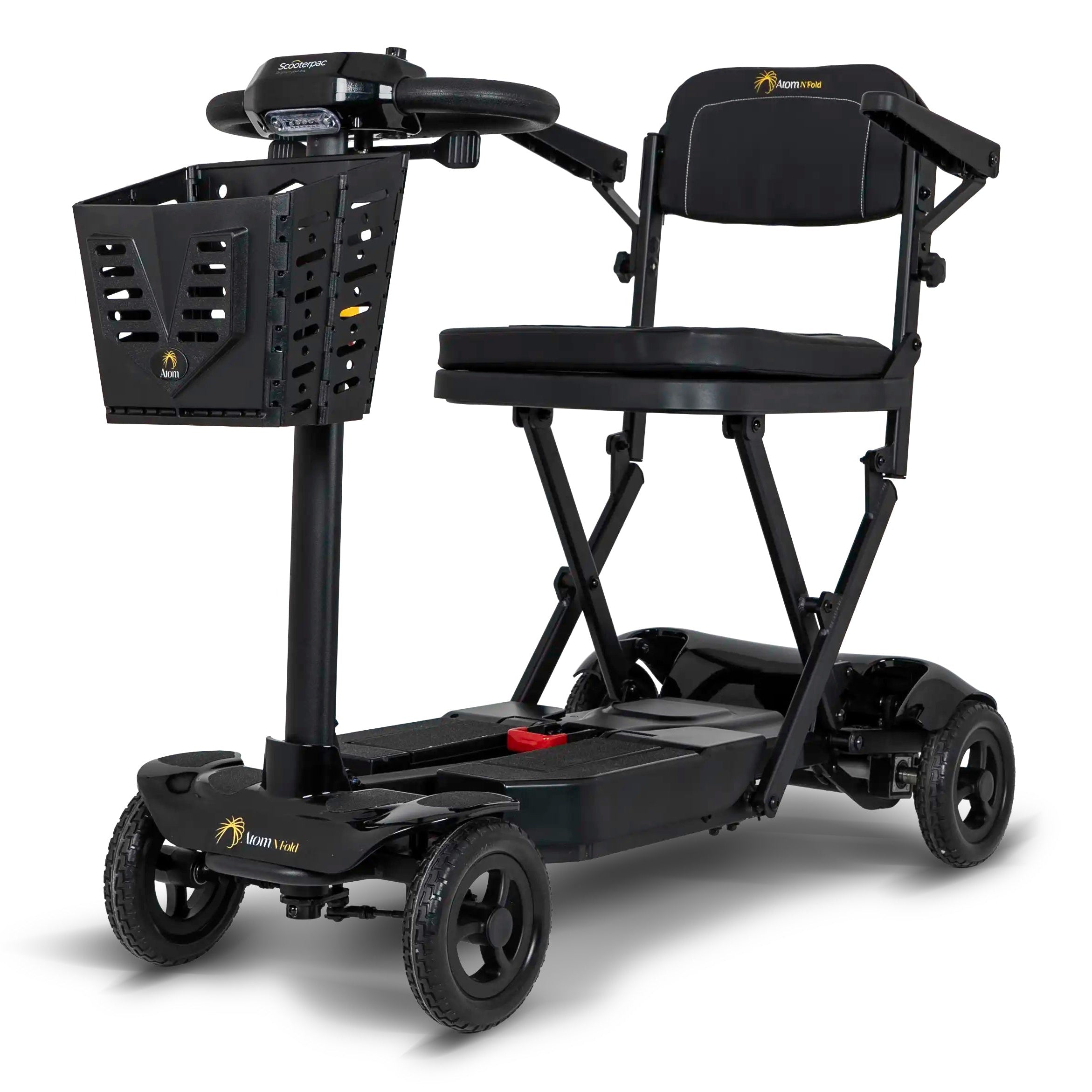 Scooterpac Atom N Fold Lightweight Folding Mobility Scooter - Humber Mobility Centre