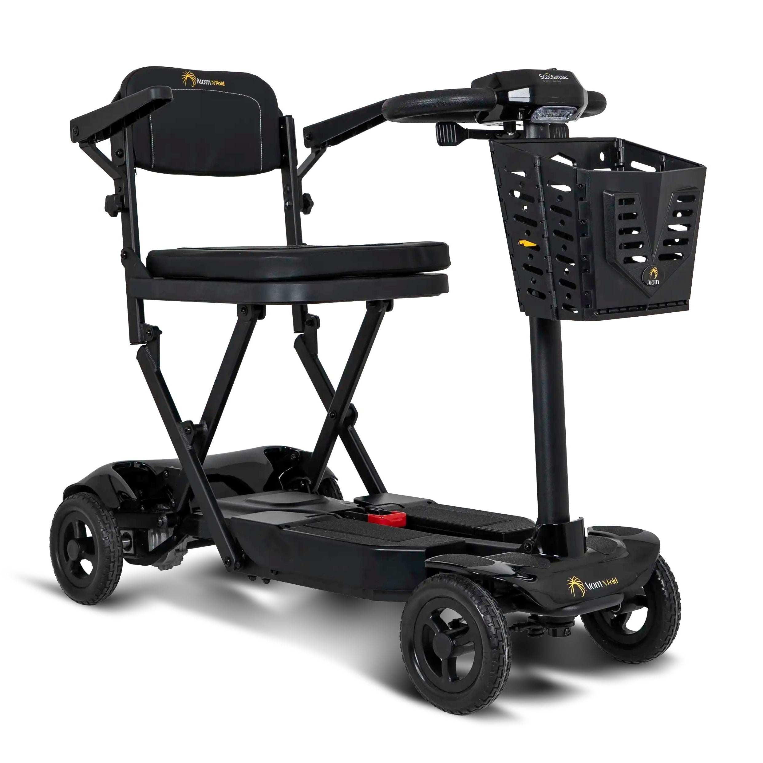 Scooterpac Atom N Fold Lightweight Folding Mobility Scooter - Humber Mobility Centre