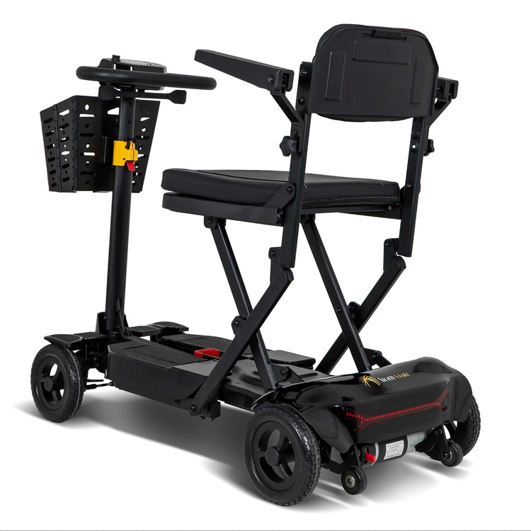 Scooterpac Atom N Fold Lightweight Folding Mobility Scooter - Humber Mobility Centre