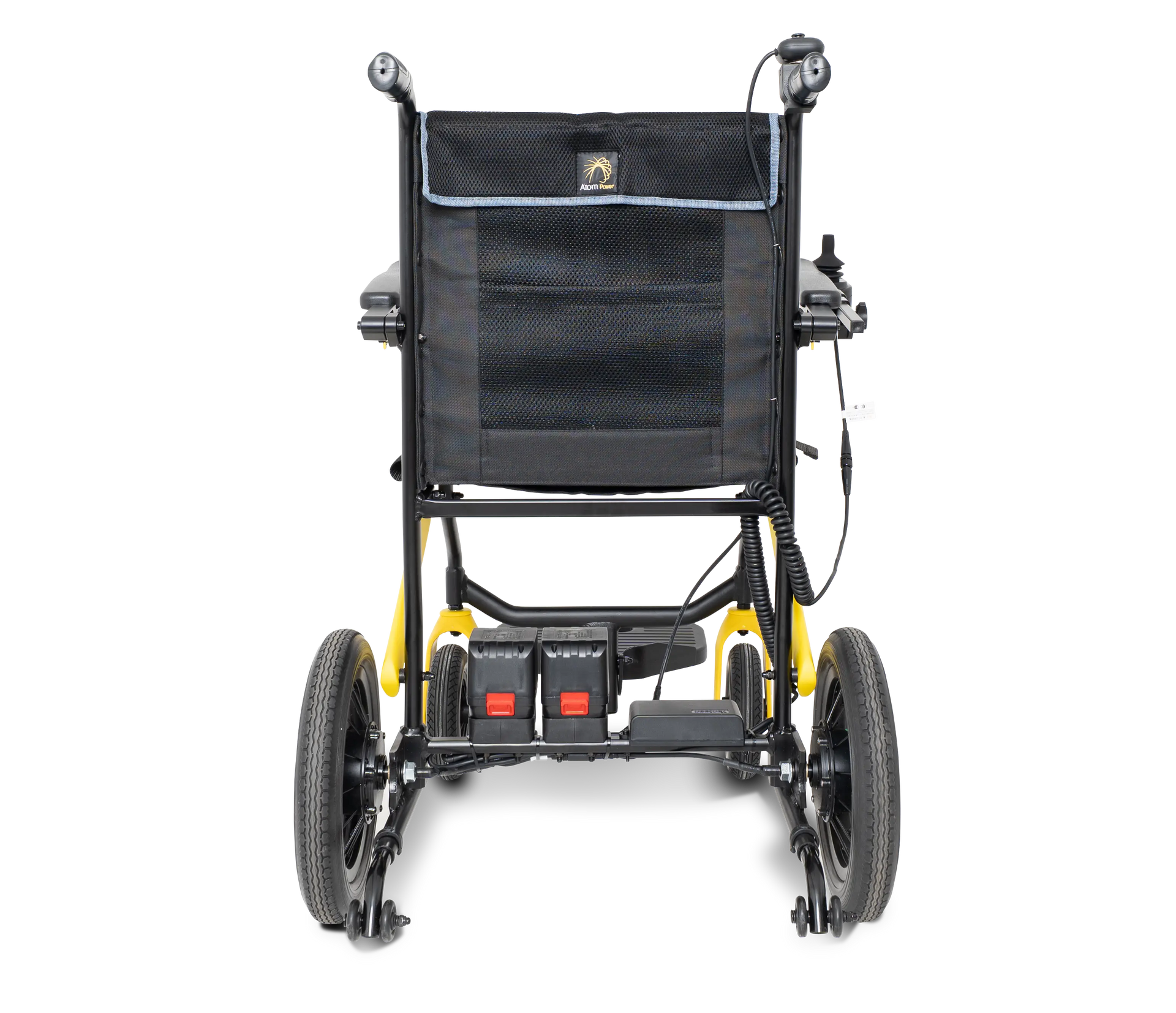 Scooterpac Atom Power Dual Control | 13.2kg Folding Electric Wheelchair UK - Humber Mobility Centre