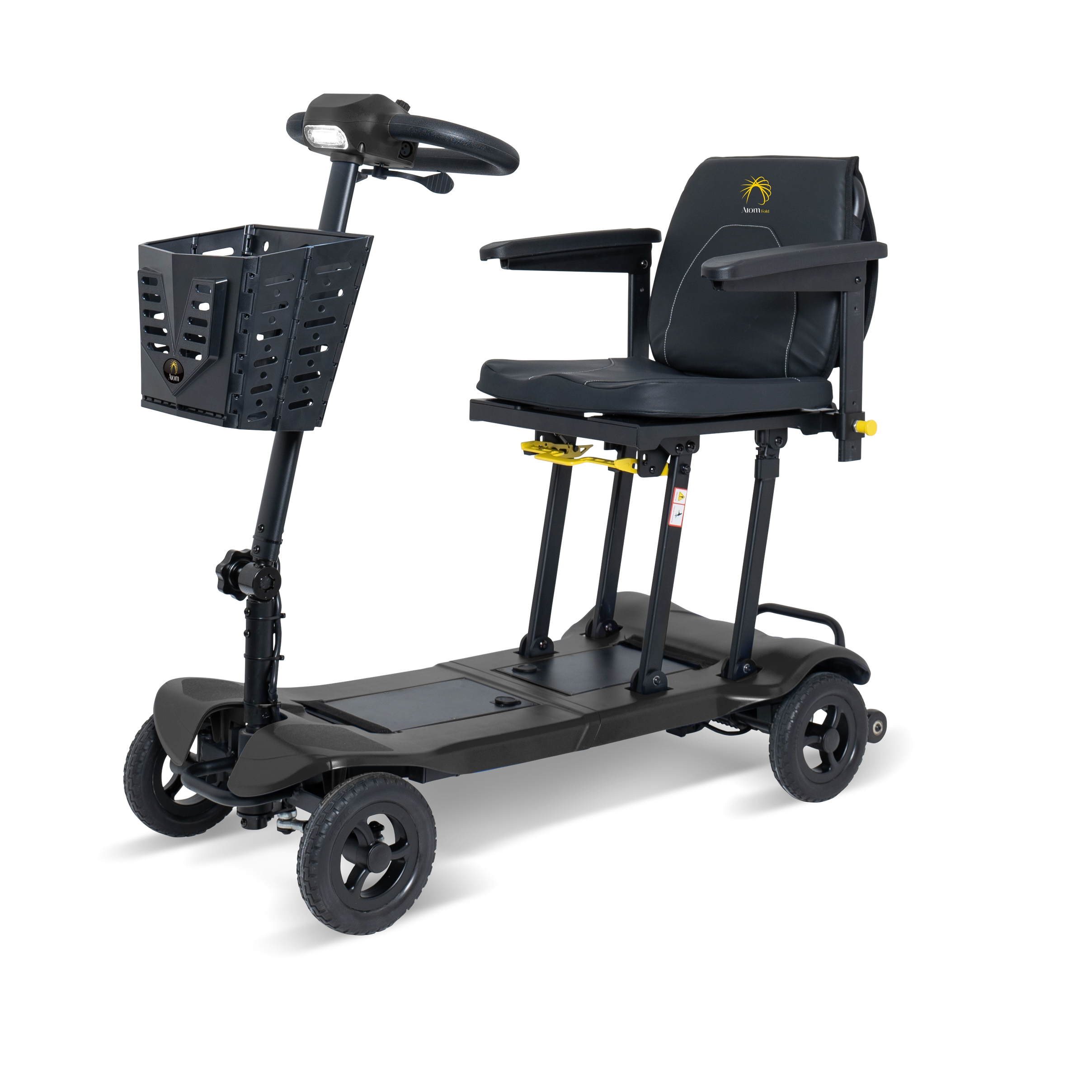 Scooterpac Atom Fold Lightweight Folding Mobility Scooter 4mph - UK - Humber Mobility Centre