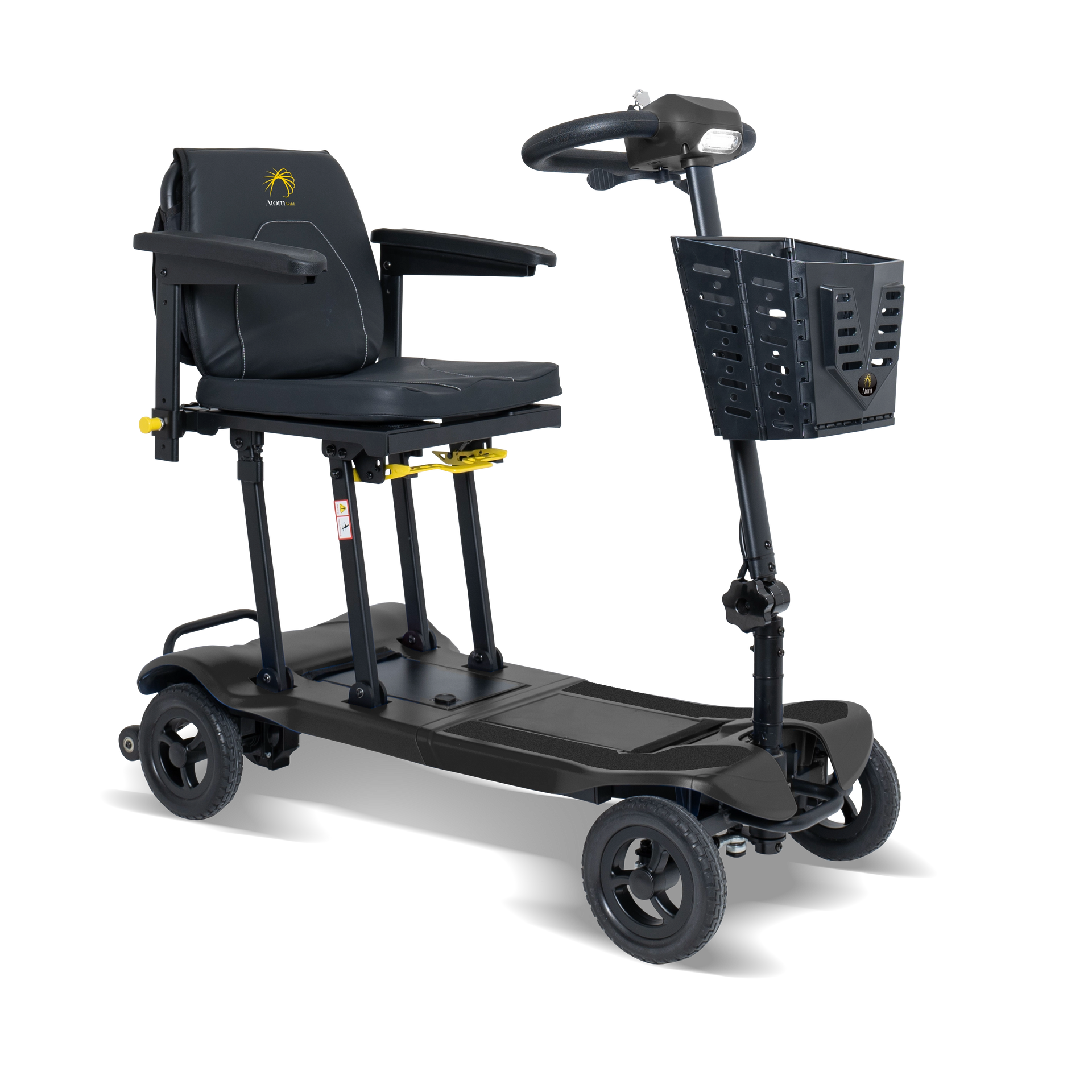 Scooterpac Atom Fold Lightweight Folding Mobility Scooter 4mph - UK - Humber Mobility Centre