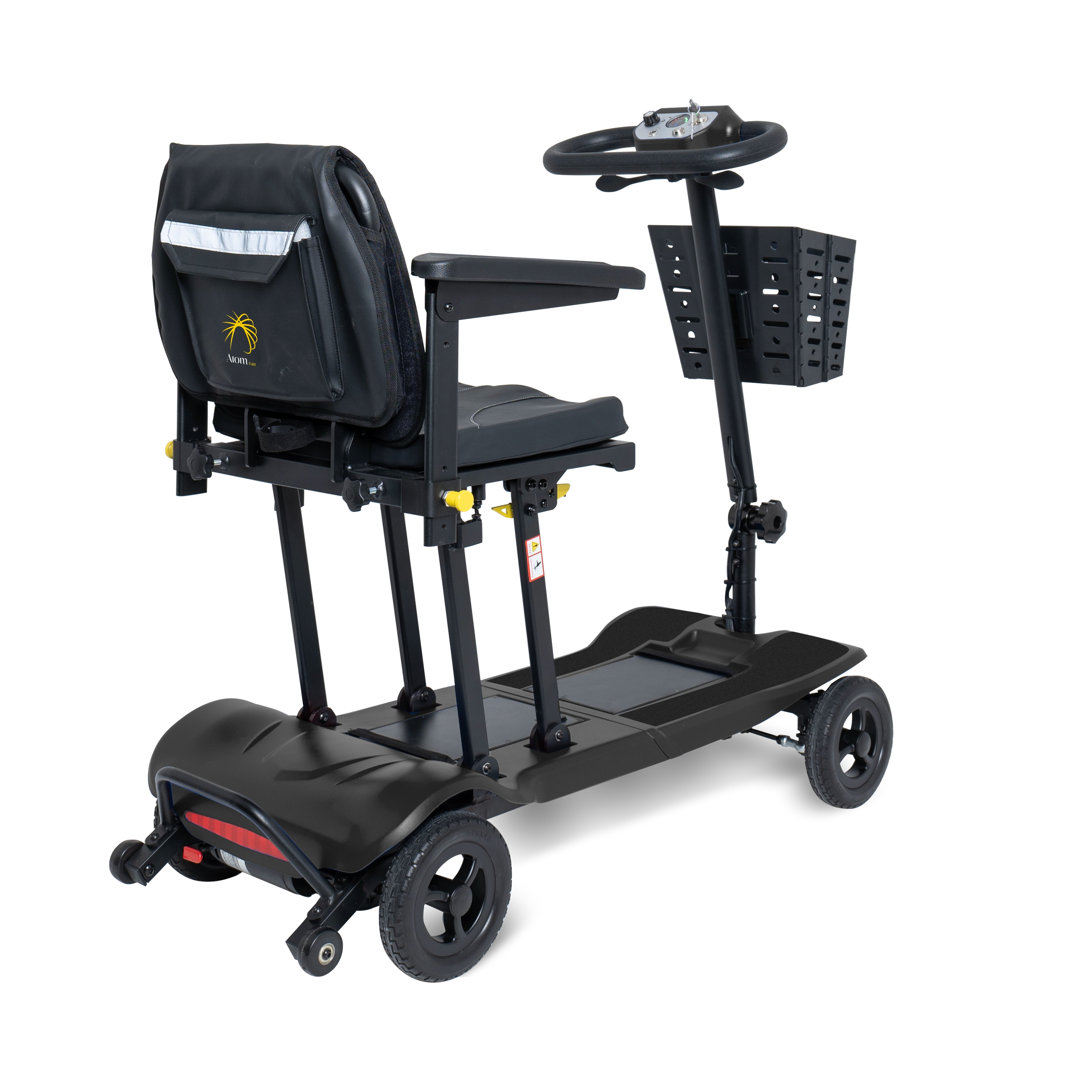 Scooterpac Atom Fold Lightweight Folding Mobility Scooter 4mph - UK - Humber Mobility Centre