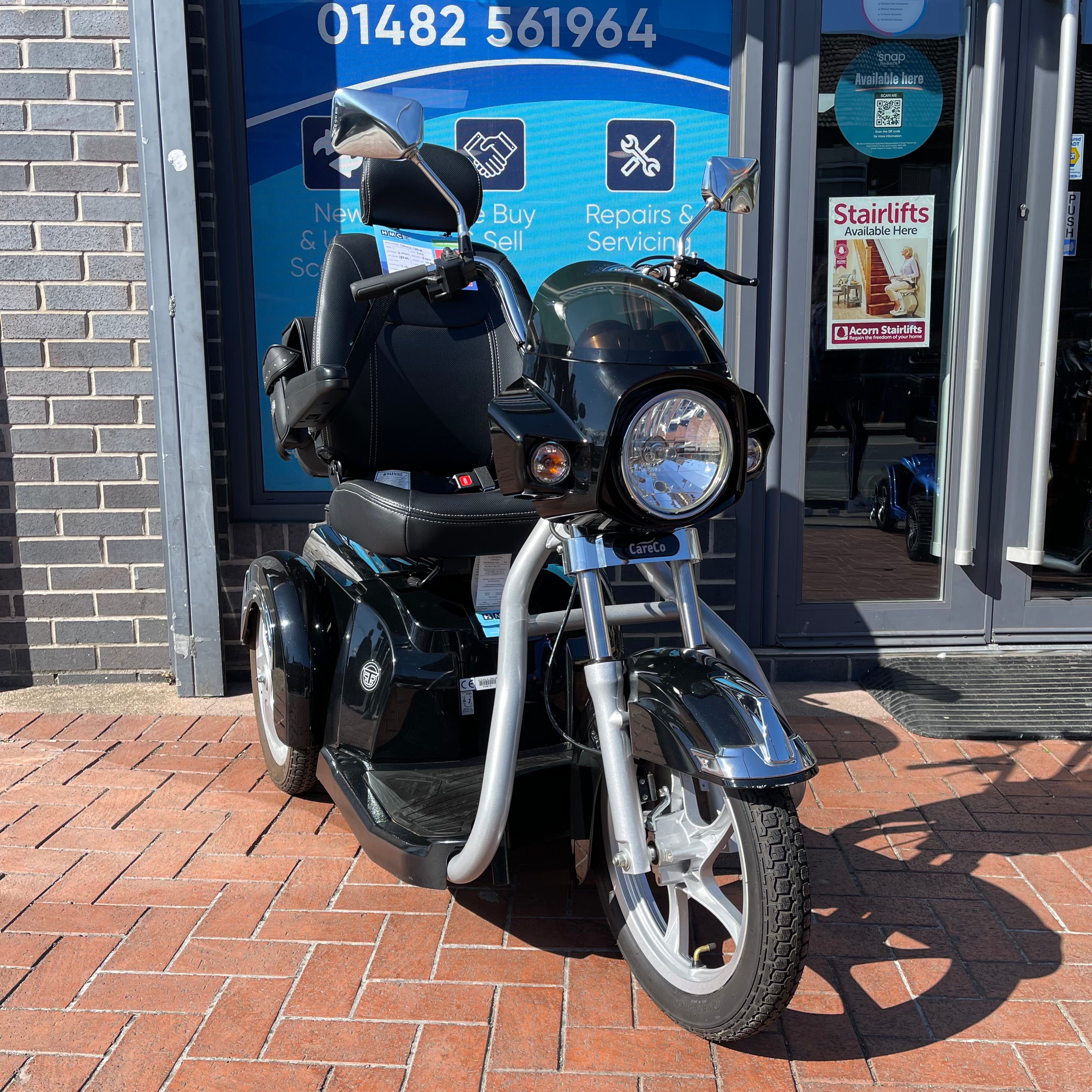 CARECO TRIGLIDE CRUISER MOBILITY SCOOTER 8MPH