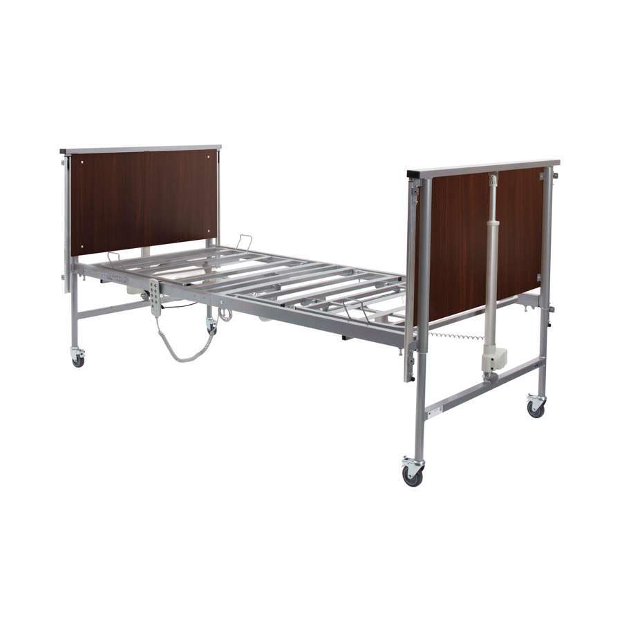 Casa Elite Home Care Bed in Walnut without Side Rails