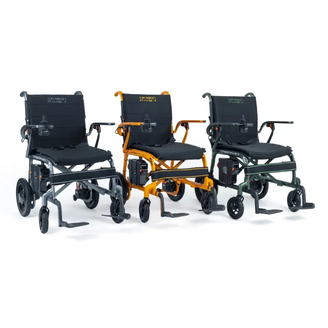 Monarch Carbon Flyer Lightweight Electric Wheelchair Powerchair - Humber Mobility Centre