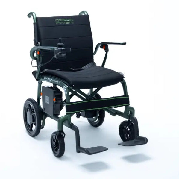 Monarch Carbon Flyer Lightweight Electric Wheelchair Powerchair - Humber Mobility Centre