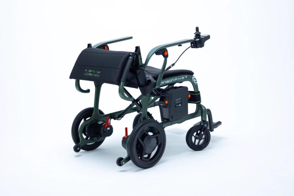 Monarch Carbon Flyer Lightweight Electric Wheelchair Powerchair - Humber Mobility Centre
