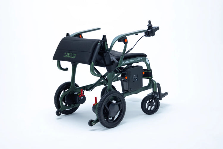 Monarch Carbon Flyer Lightweight Electric Wheelchair Powerchair - Humber Mobility Centre
