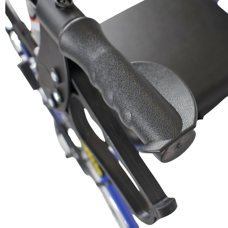 Aluminium Lightweight Rollator – HMC Rollator Outdoor Mobility Walker with Seat & Bag - Humber Mobility Centre